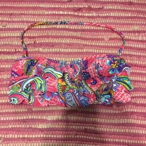 Paisley Patterned Swim Suit Top